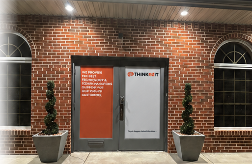 ThinkEzIT office storefront in Chambersburg, PA